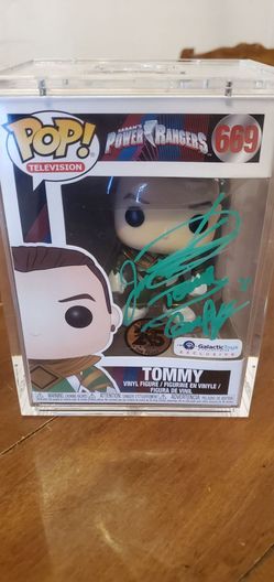 Funkos, Mighty Morphin Power Rangers Signed and Authenticated