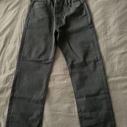 Gray Levi’s 501s 
