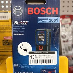 Bosch Blaze 100 Ft Láser Measure (ULN)