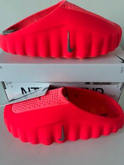 New Solar Red Nike Mind 001  Size : 6M- 8W 100% authentic