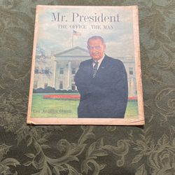 1964, Lyndon B. Johnson "Mr. President" NY Times Newspaper Mag