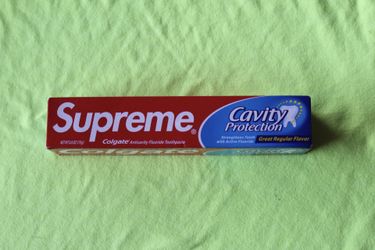 Supreme X Colgate Toothpaste Unopened 100% Authentic In Hand