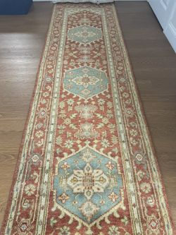 *Send Offers/Sale* New Indian Serapi Runner - 100% Wool - 2.7X9.10 Feet