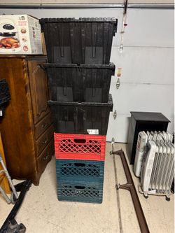 Totes and crates