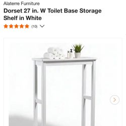 Over-the-Toilet Storage #130