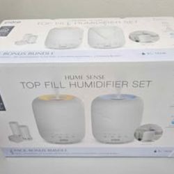 🔥 NEW! Pure Enrichment HUME Sense Humidifier – 2-Pack BONUS BUNDLE 🔥
✨ Top-Fill | Quiet | Smart Sensor | Night Light | Large Tank ✨
