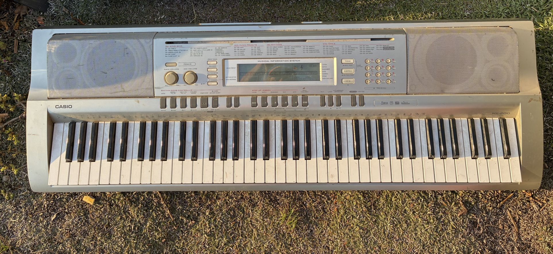 Casio keyboard (not working)