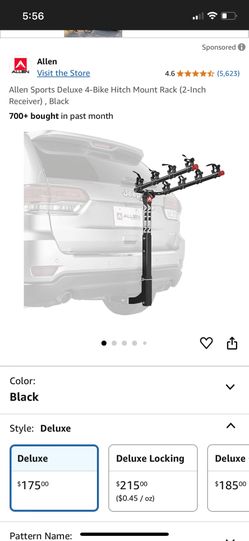 Allen deluxe 4-bike Carrier