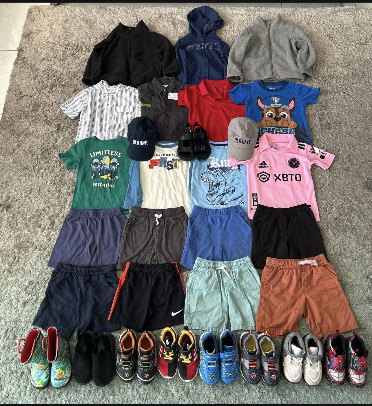 Boys Clothes/Shoes Lot Ages 4-5 