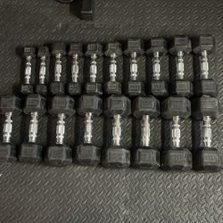 Hex Dumbbell Set