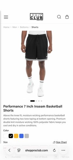 Pro club shorts