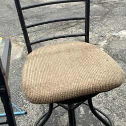 two chairs  tall chairs