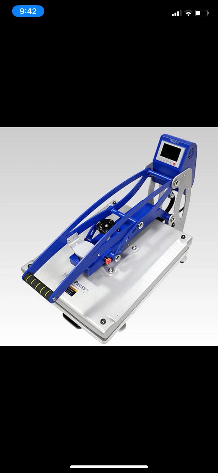 WALAPress Pro 16x20 Auto-Open Heat Press w/ Drawer