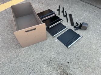 Tanker desk parts. 2 sliding drawers