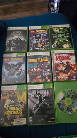 Xbox 360 game bundle