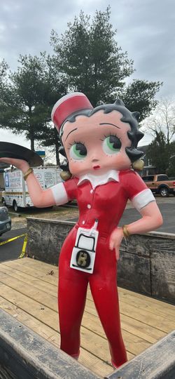 Betty Boop aluminum statue!!!!!