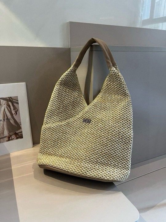 Summer women's woven bag, handbag