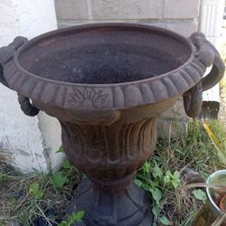 Vintage Cast Iron Urn