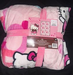 Hello kitty blanket