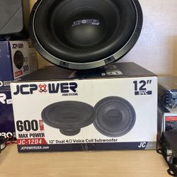 Subwoofer 12” Speakers  