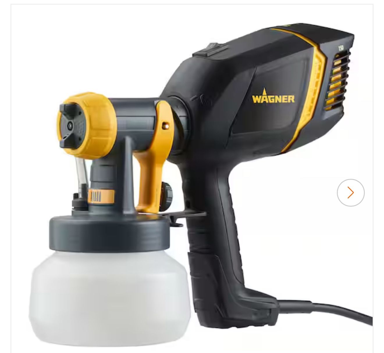 Wagner Flexio 150 Electric Handheld HVLP Paint Sprayer