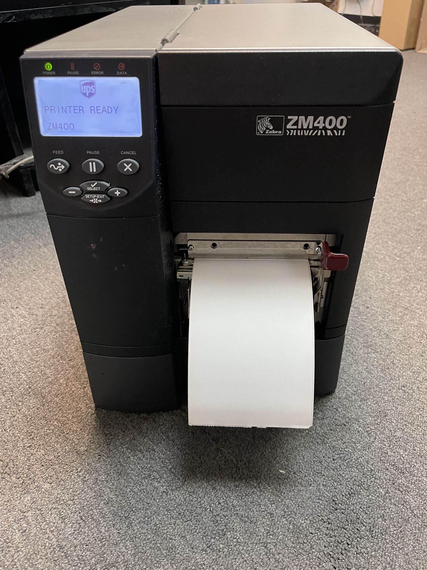 Zebra ZM400 Thermal Printer