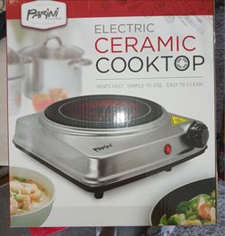 One single pan cook top hot stove NEW