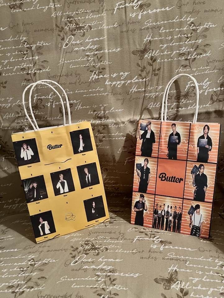6 BTS Fans, Butter Goodie Party Bag Decoration Supplies,
