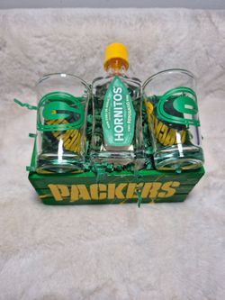 Green bay Shot glass set