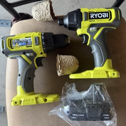 Ryobi Drill Set