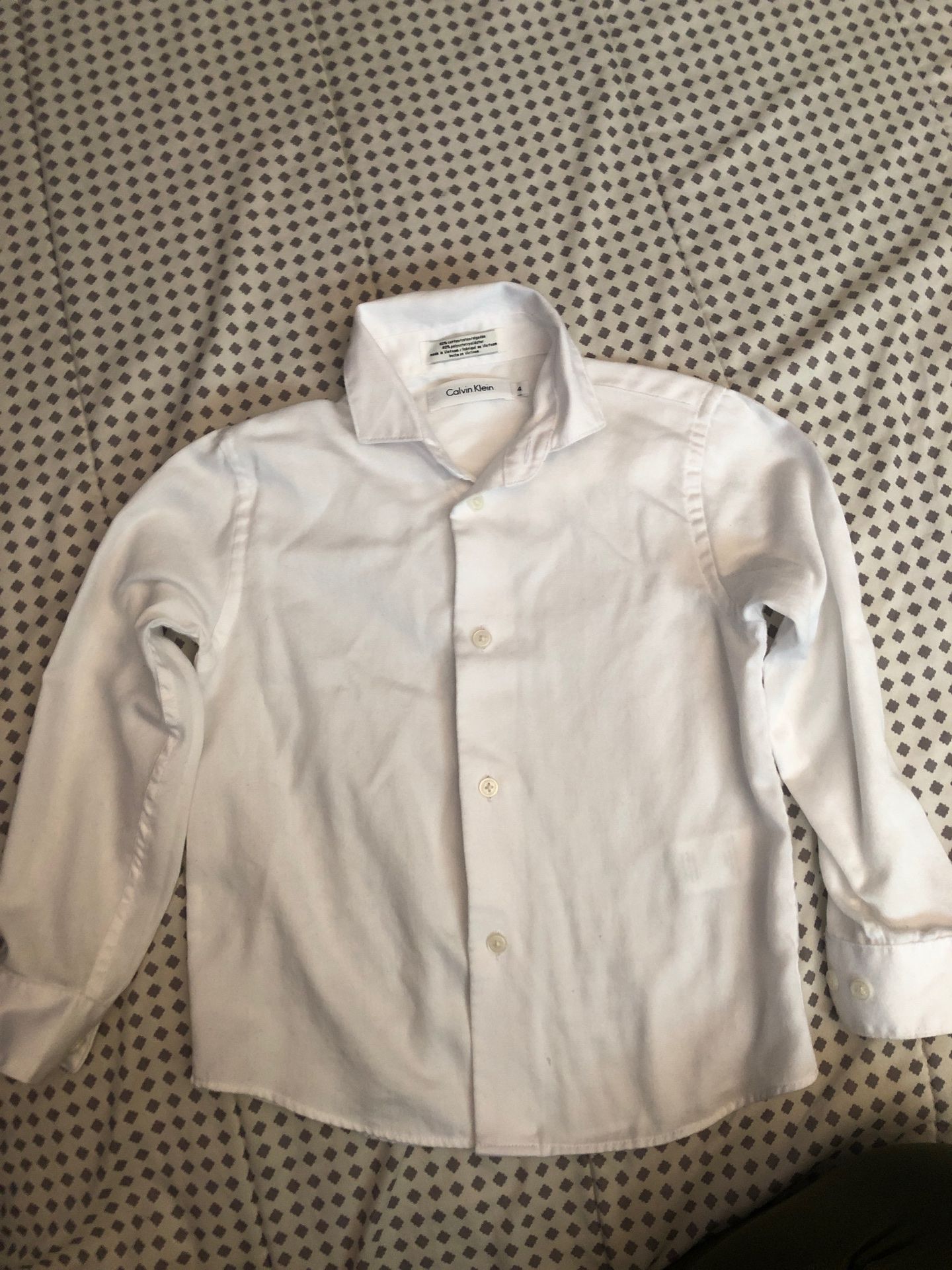 White button up dress shirt