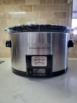 Cuisinart Countertop Cooking PSC-350 3.5-Quart Programmable Slow Cooker, New.
