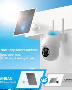 Solar Security Camera Outdoor Wireless