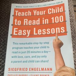 New Book - Teach Your Child to Read in 100 Easy Lessons