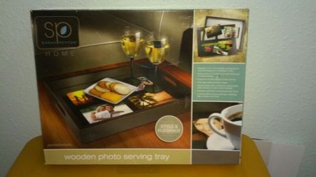 NEW Photo Serving Tray