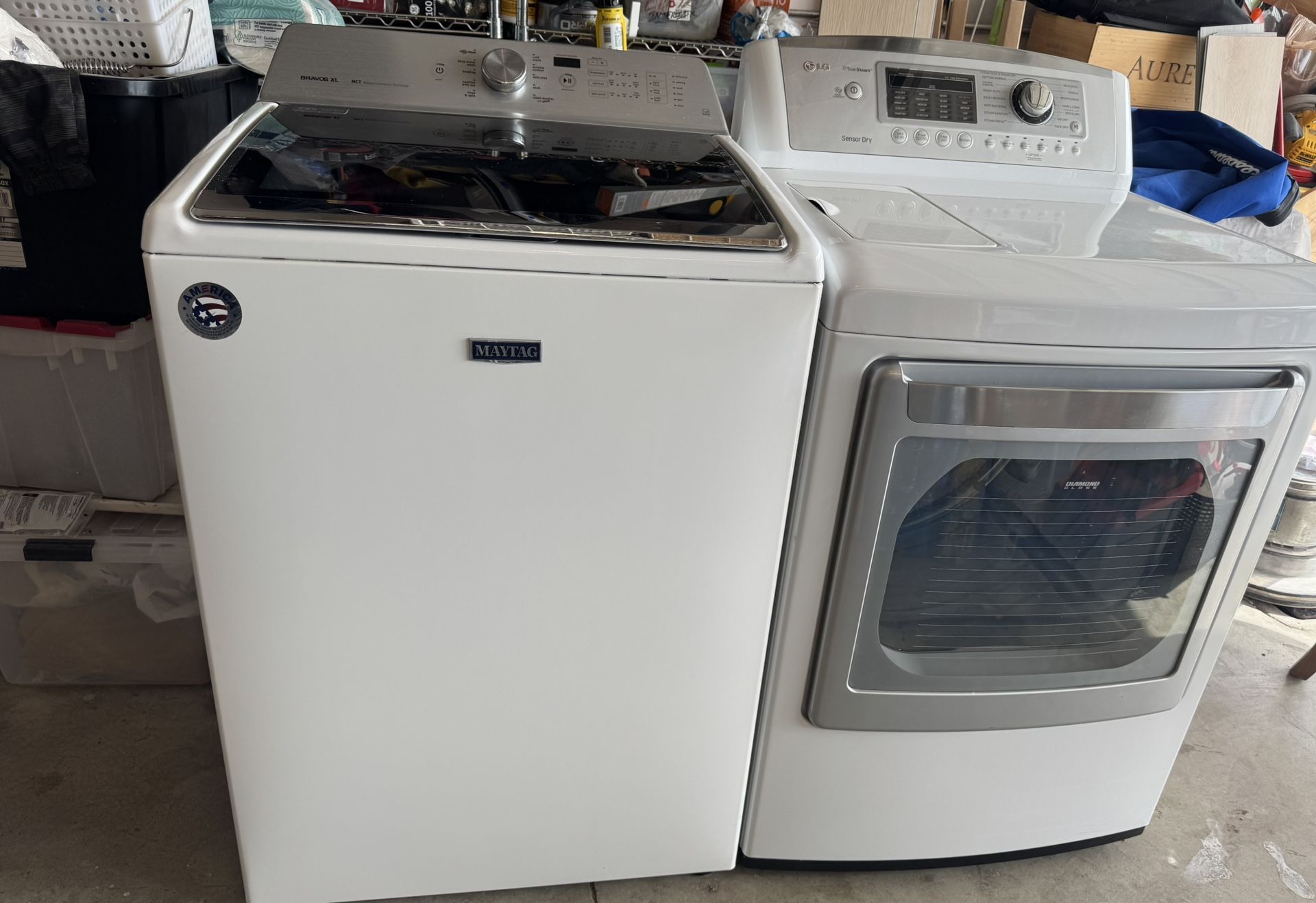 Washer And Dryer