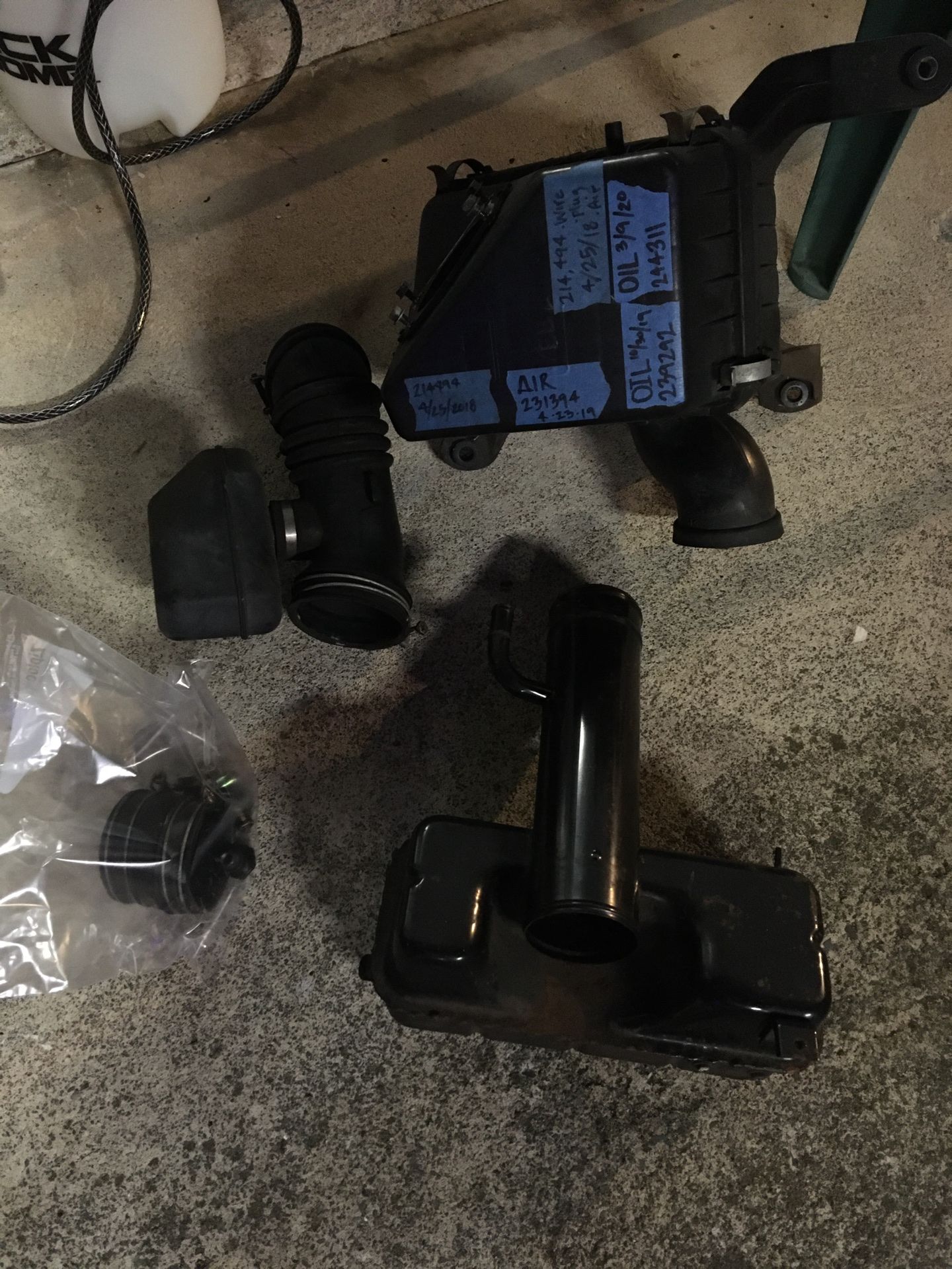 Tacoma air box set up