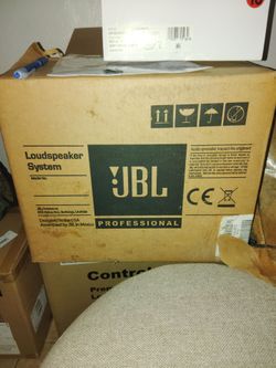 JBL Professional Loudspeaker System in Box