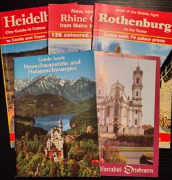 Vintage Germany Travel Guide Booklet Lot