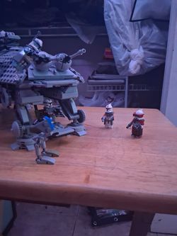 Lego Modified At Te And Clone Commanders