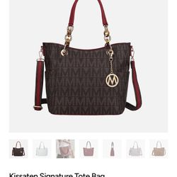 Brand New MKF Collection Kissaten Milan "M" Signature Tote
