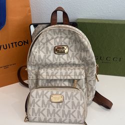 Michael Kors PURSE Back Pack & Wallet