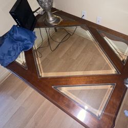 Wood/Glass Table