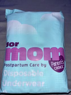Postpartum underwear