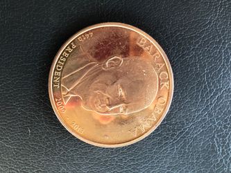 Barack Obama 44th President Trial Coin