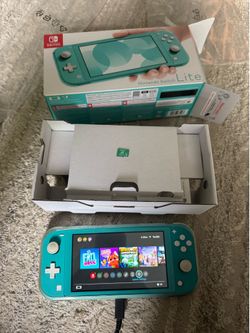 Nintendo switch lite turquoise