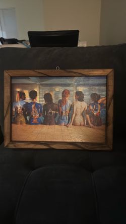 Pink Floyd art frame