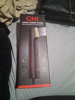 CHI Compact Garment Steamer with Travel Bag