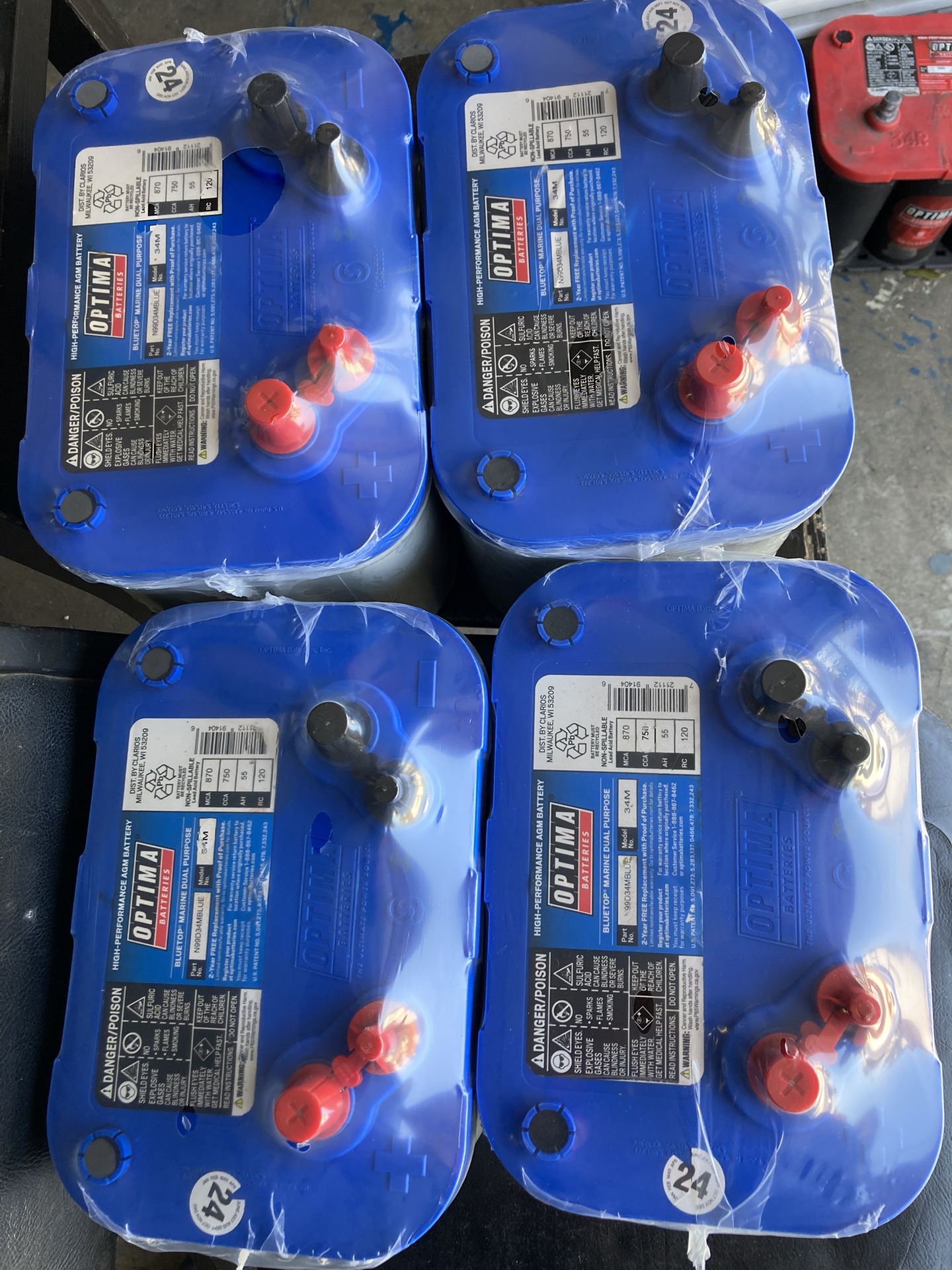Car batteries