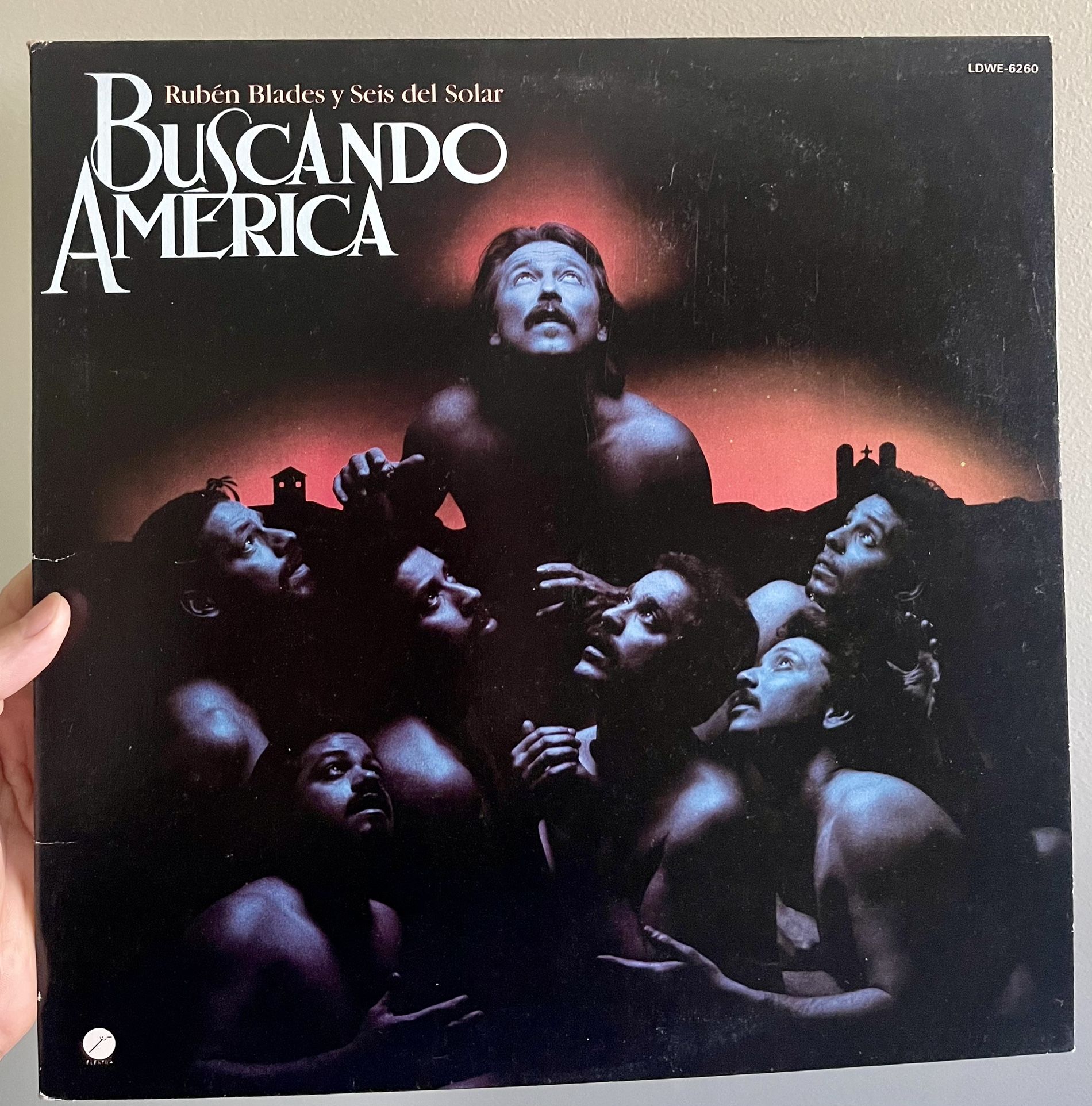 Ruben Blades Y Seis Del Solar Buscando America / Elektra Records / Gatefold